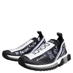 Black White Sorrento Low Top Sneakers Shoes