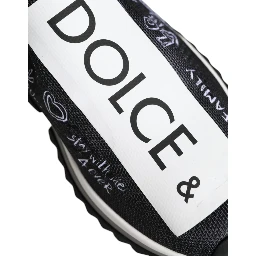 Black White Sorrento Low Top Sneakers Shoes