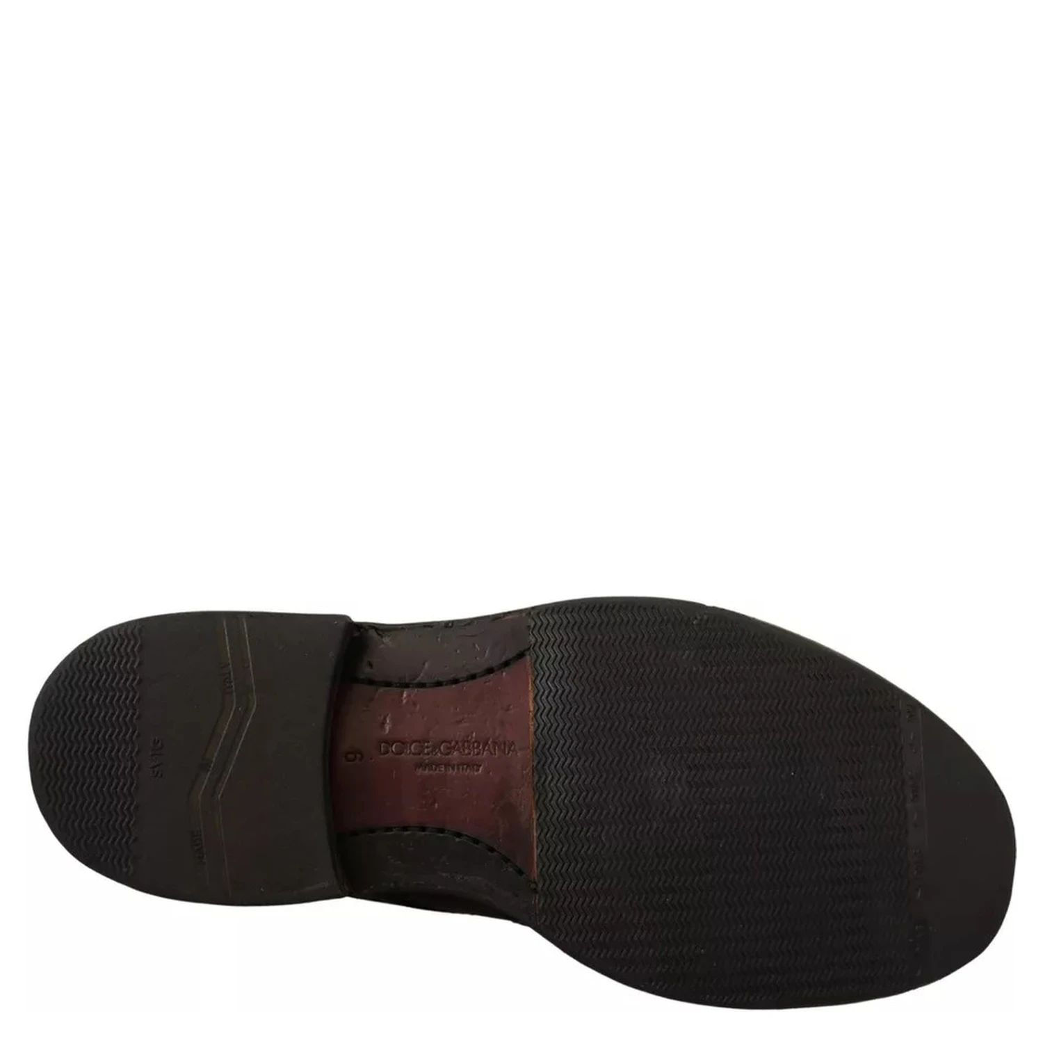 Black Perforated Leather Lace Up Derby Shoes