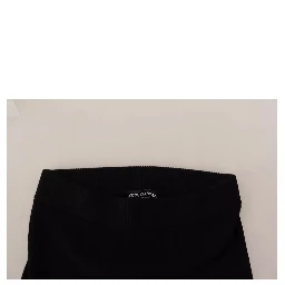 Black High Waist Stretch Pants Tights