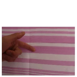 Pink White Striped Cannes Wrap Shawl Scarf