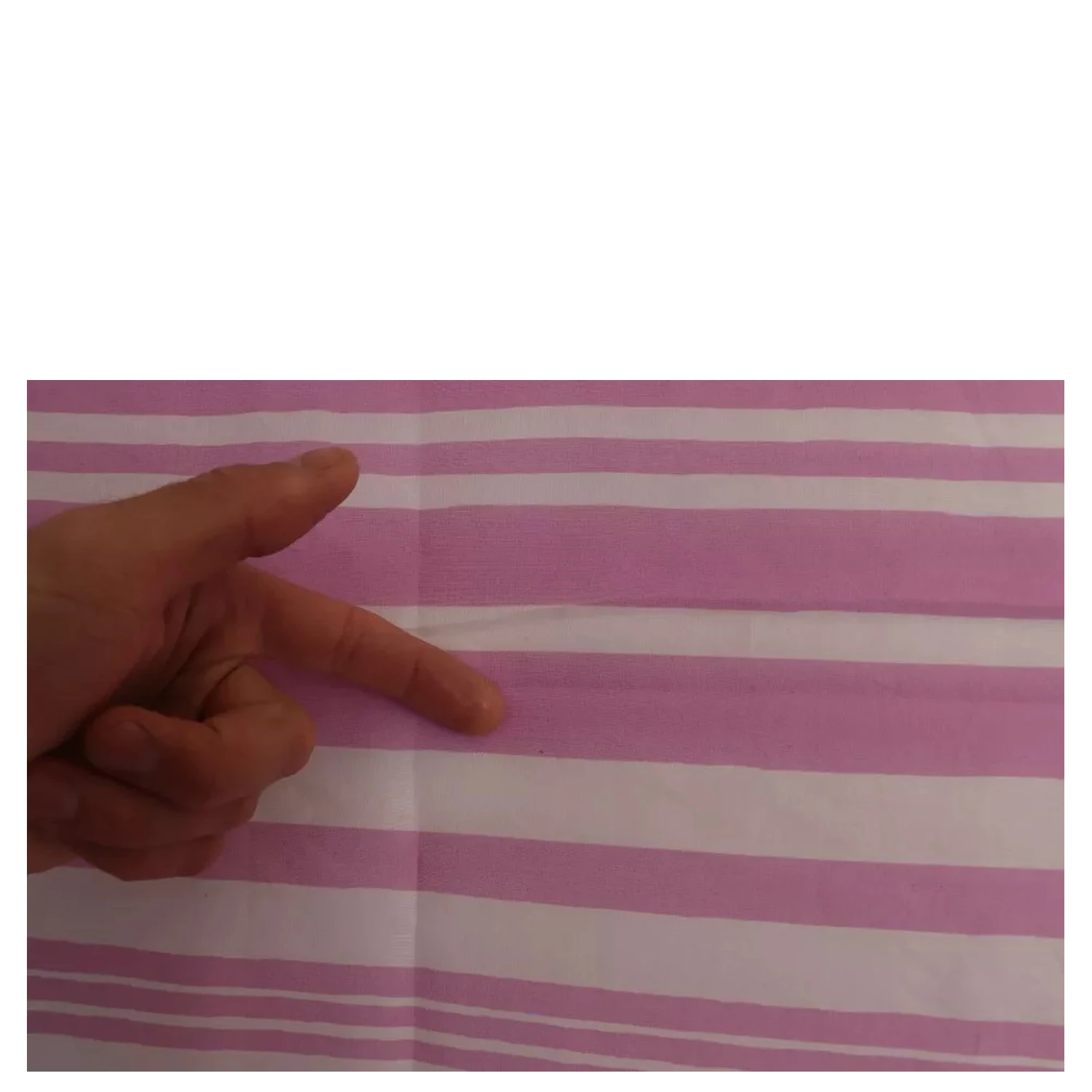 Pink White Striped Cannes Wrap Shawl Scarf