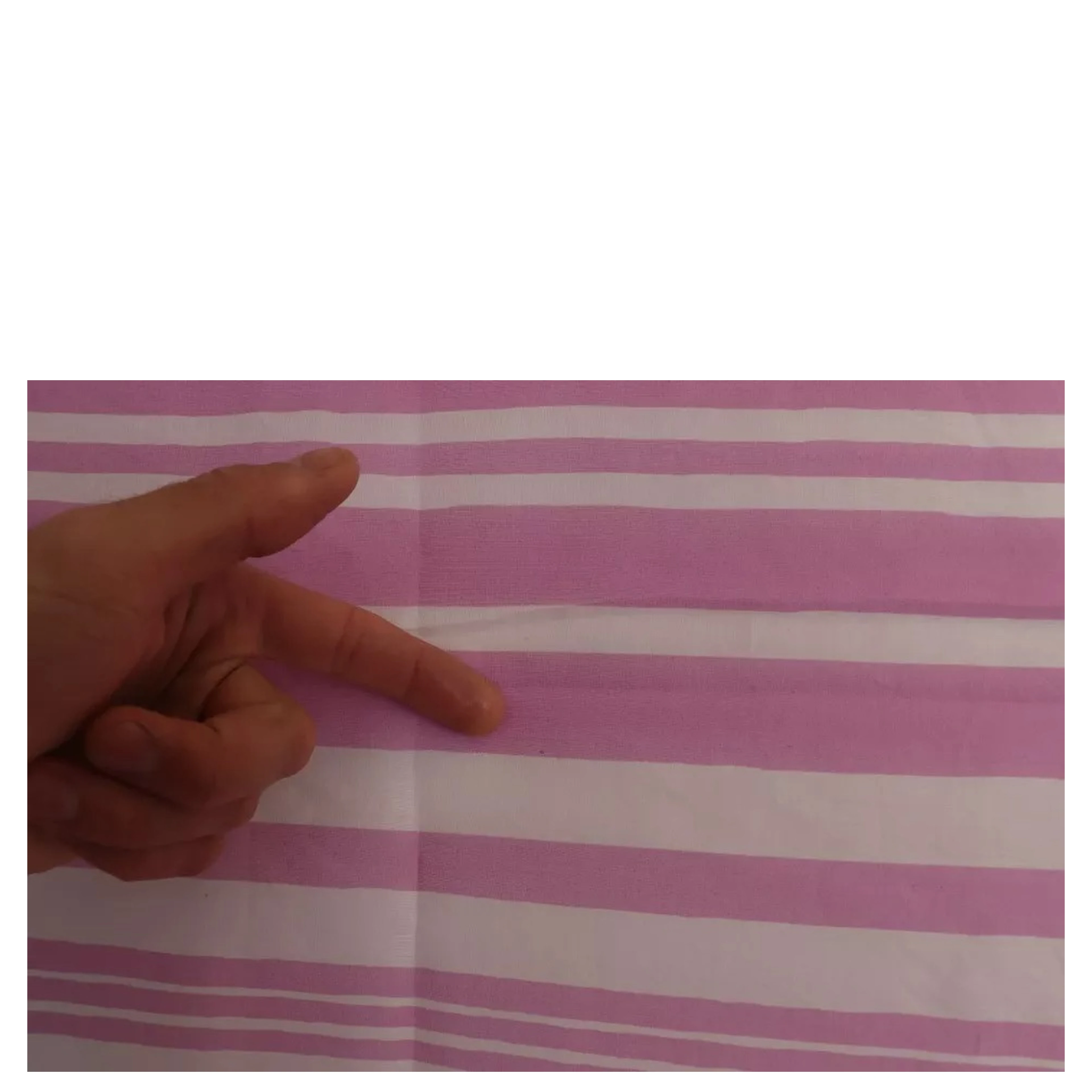 Pink White Striped Cannes Wrap Shawl Scarf