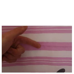 Pink White Striped Cotton Wrap Shawl Scarf