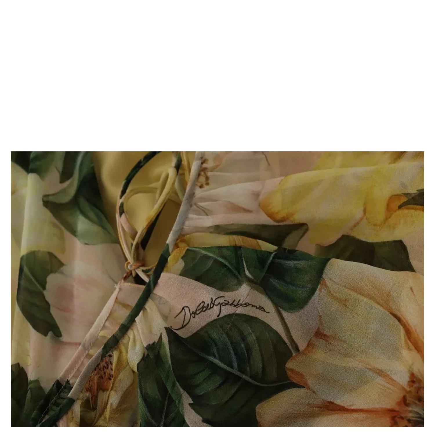 Multicolor Silk Floral Print Long Maxi Dress
