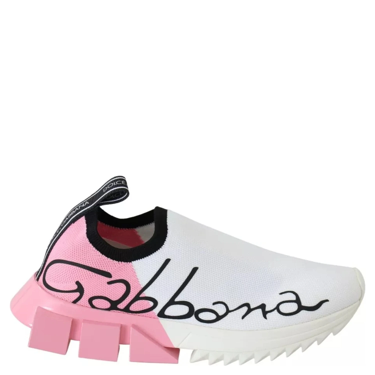 Pink White Logo Sorrento Sneakers Shoes