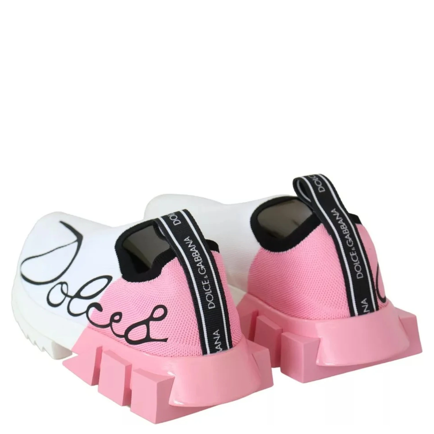 Pink White Logo Sorrento Sneakers Shoes
