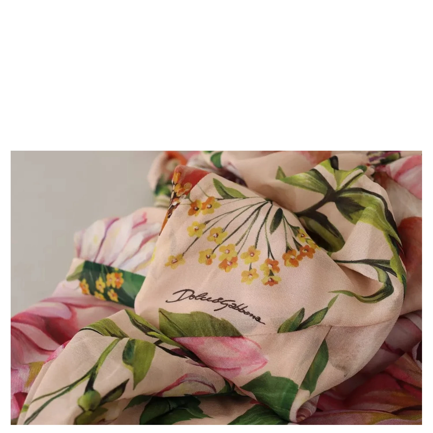 Pink A-line Sheath Floral Pussy Bow Long Dress