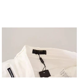 White MONICA Boot Cut Cotton Denim Jeans