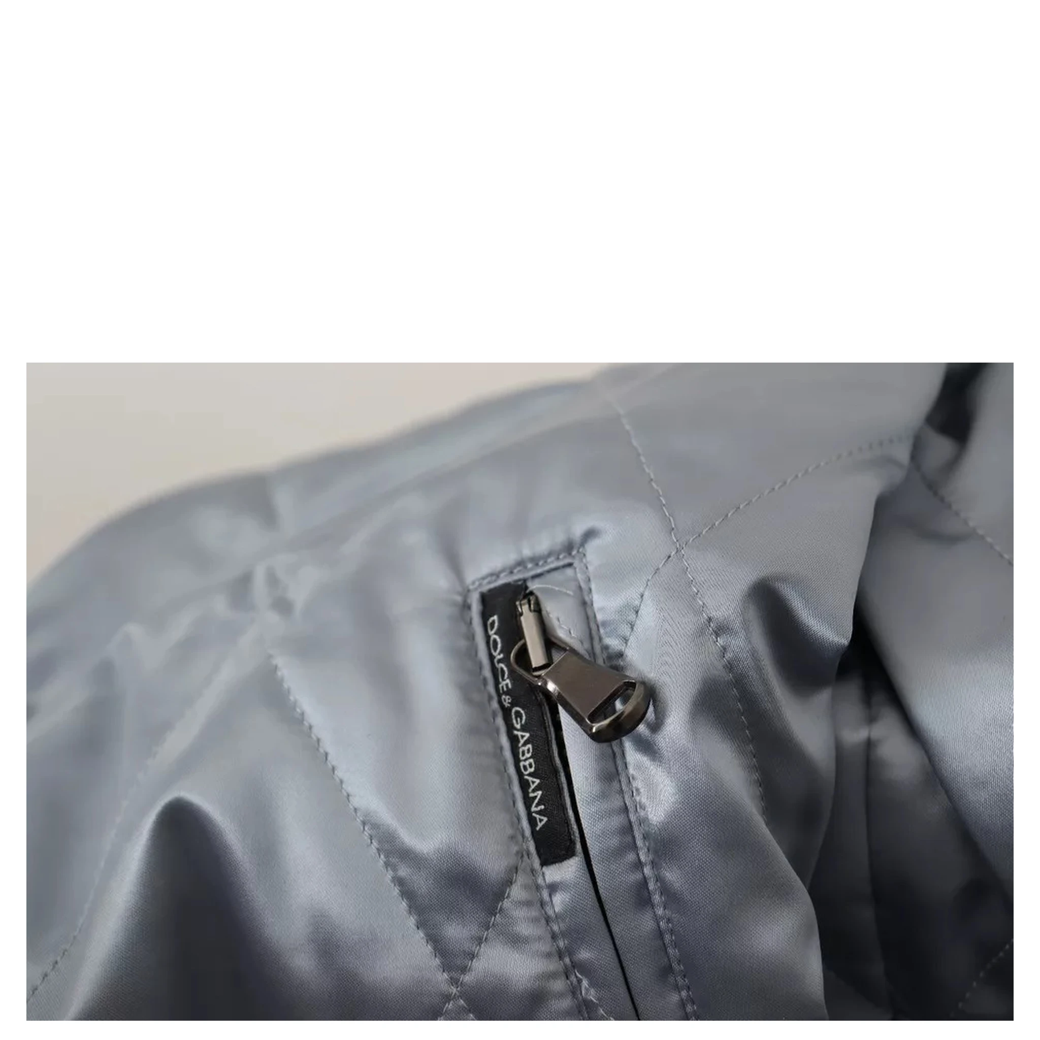 Light Blue Bomber Coat Men Jacket