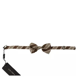 Multicolor Patterned Adjustable Neck Bow Tie Men