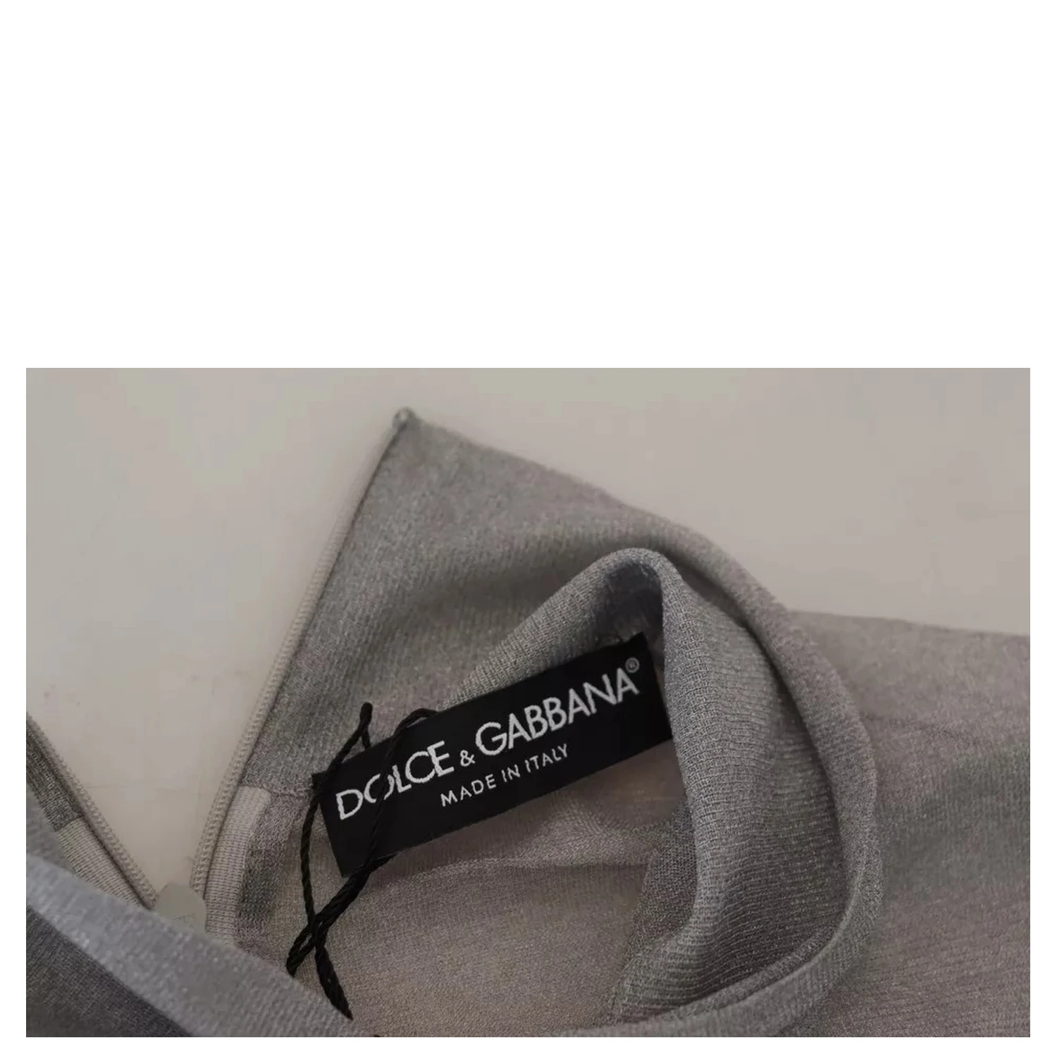 Gray See Through Turtleneck Pullover Sweater