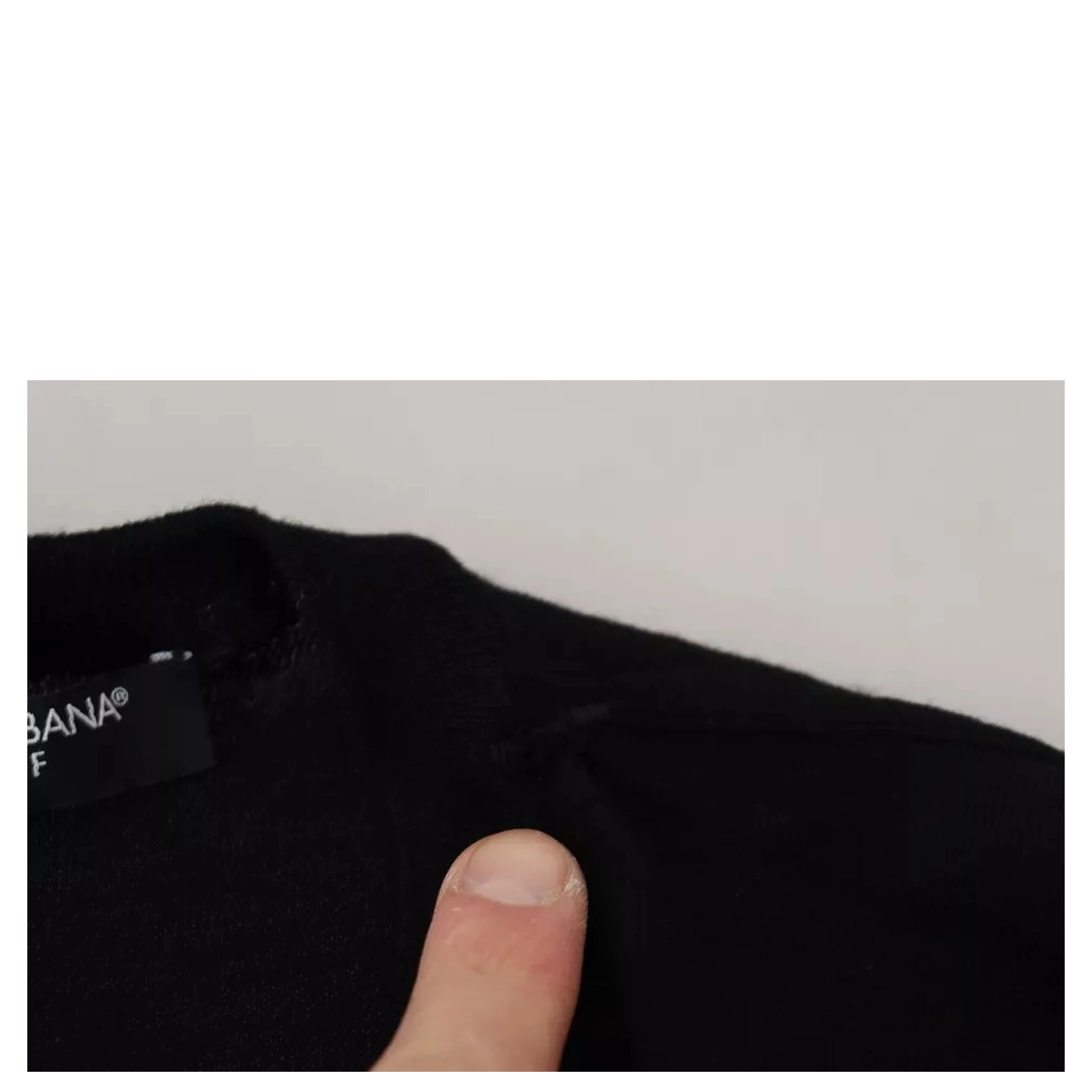 Black Crewneck Long Sleeves Pullover Sweater