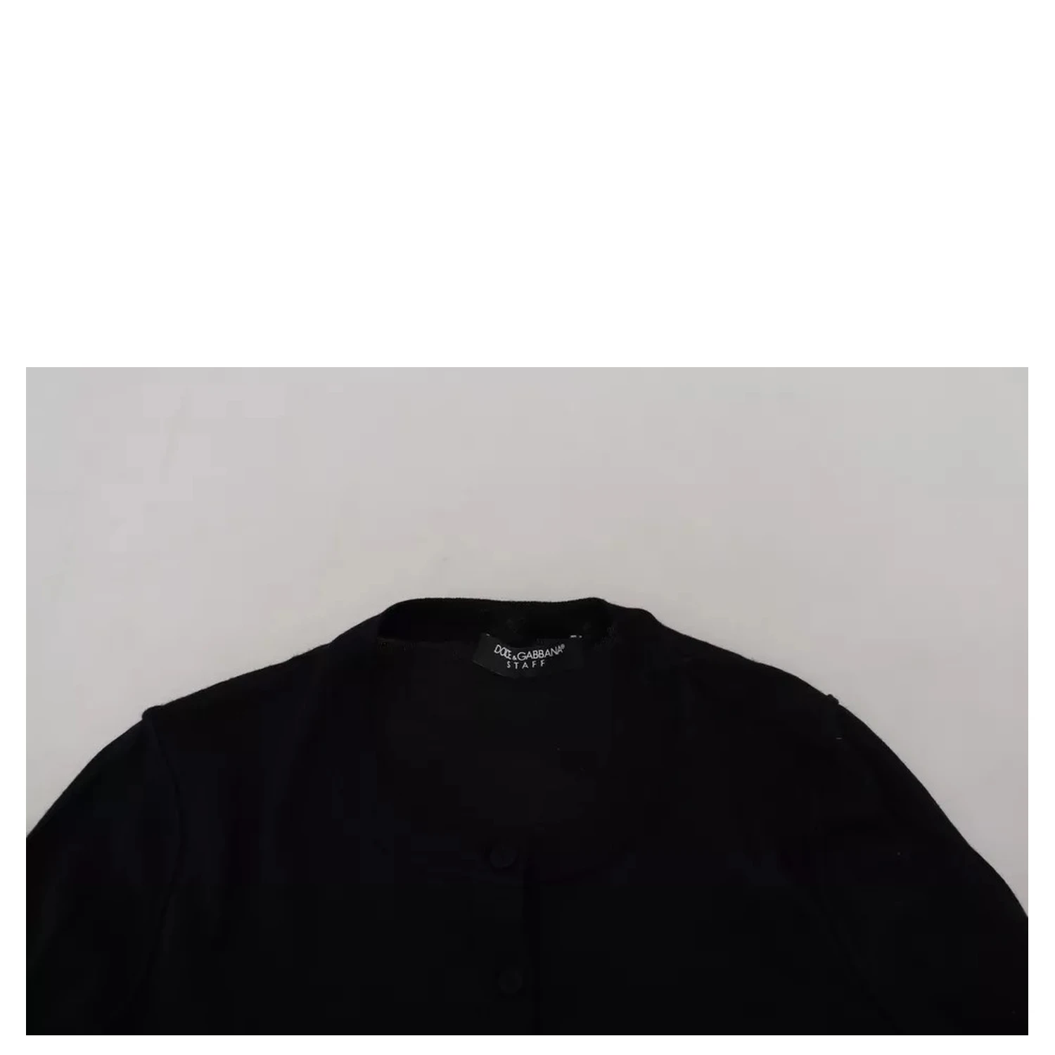 Black Crewneck Long Sleeves Pullover Sweater