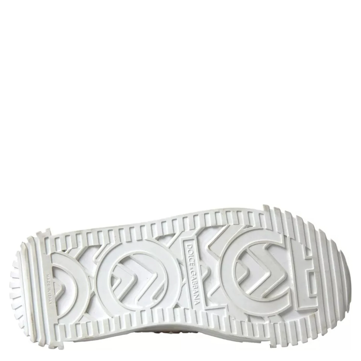 White NS1 Canvas Leather Embellished Sneakers Shoes