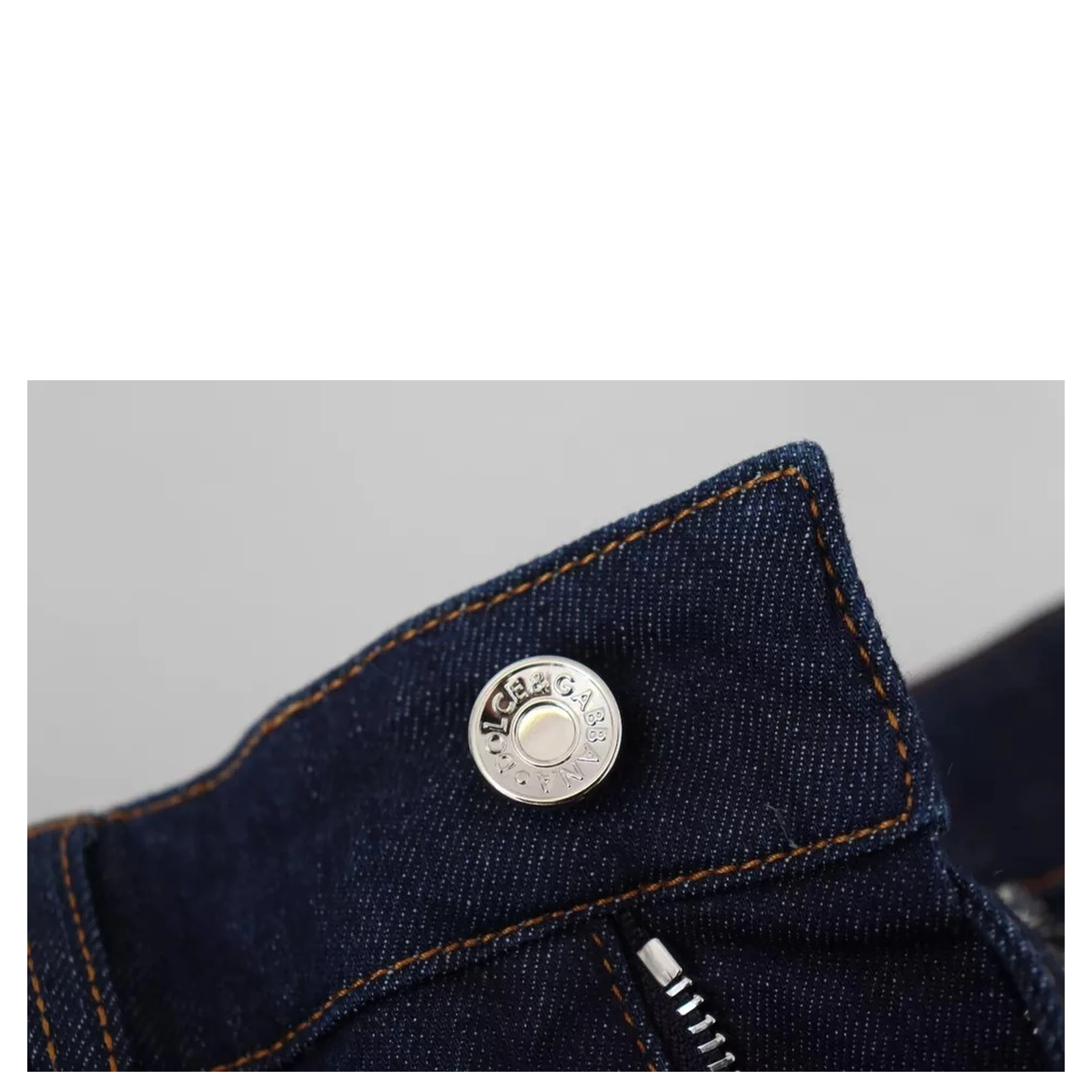 Blue Denim Stretch Crystal Hot Pants Shorts