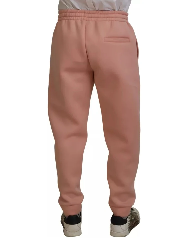 Pink Polyester Sweatpants Jogger Pants alternative