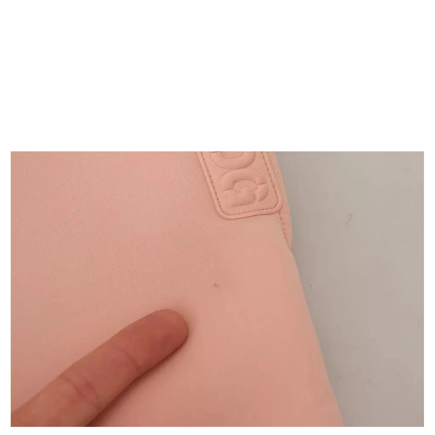 Pink Polyester Sweatpants Jogger Pants