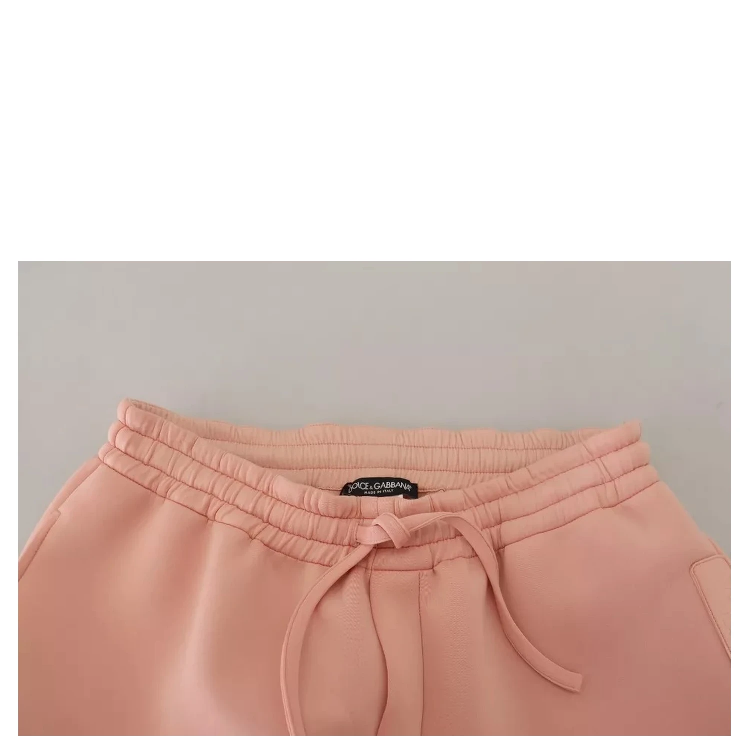 Pink Polyester Sweatpants Jogger Pants