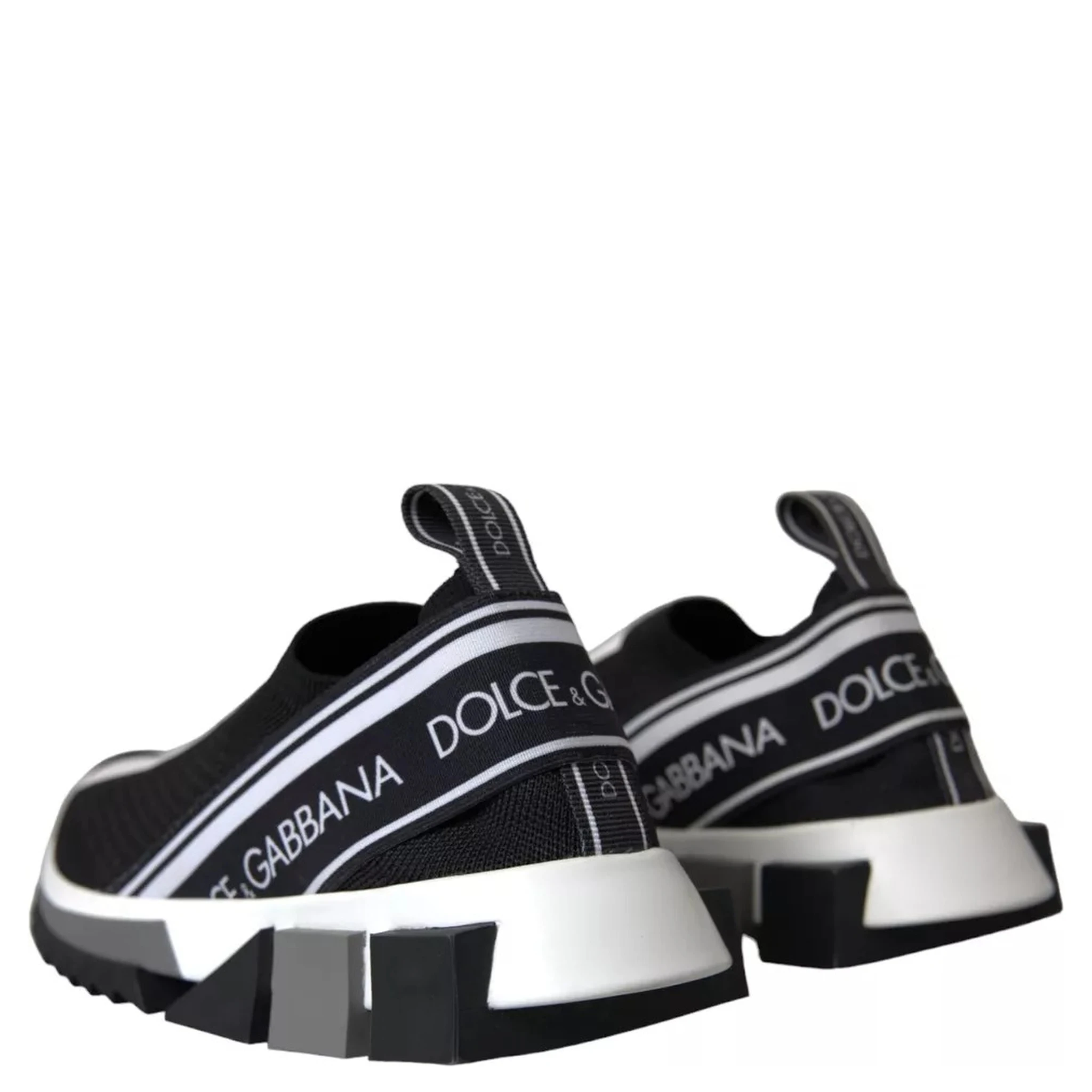 Black White Slip On Sorrento Sneakers Shoes