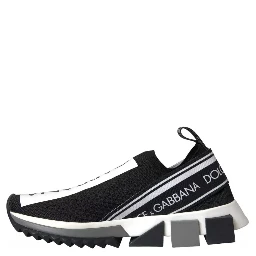 Black White Slip On Sorrento Sneakers Shoes