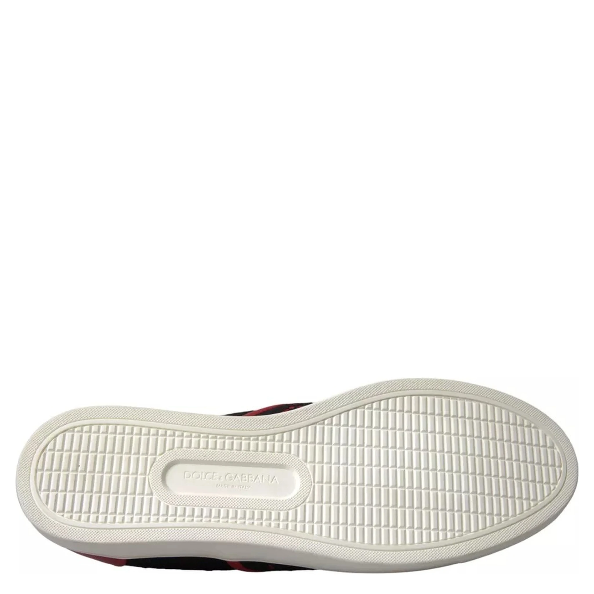 Black Red Lace Slip On Low Top Sneakers Shoes