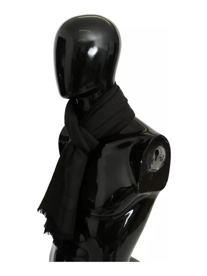 Green Brown Wrap Cashmere Shawl Scarf