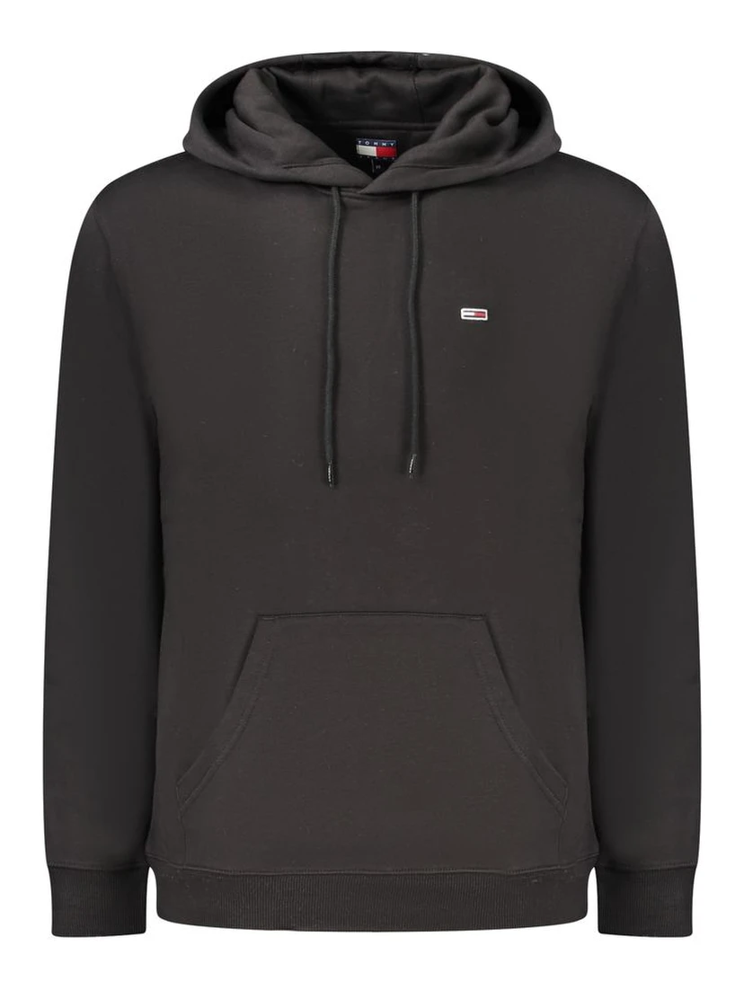 Black Cotton Sweatshirt