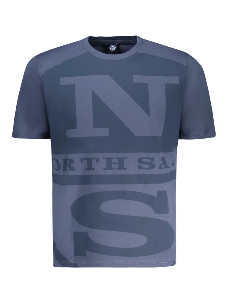 Blue Cotton T-Shirt