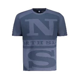 Blue Cotton T-Shirt