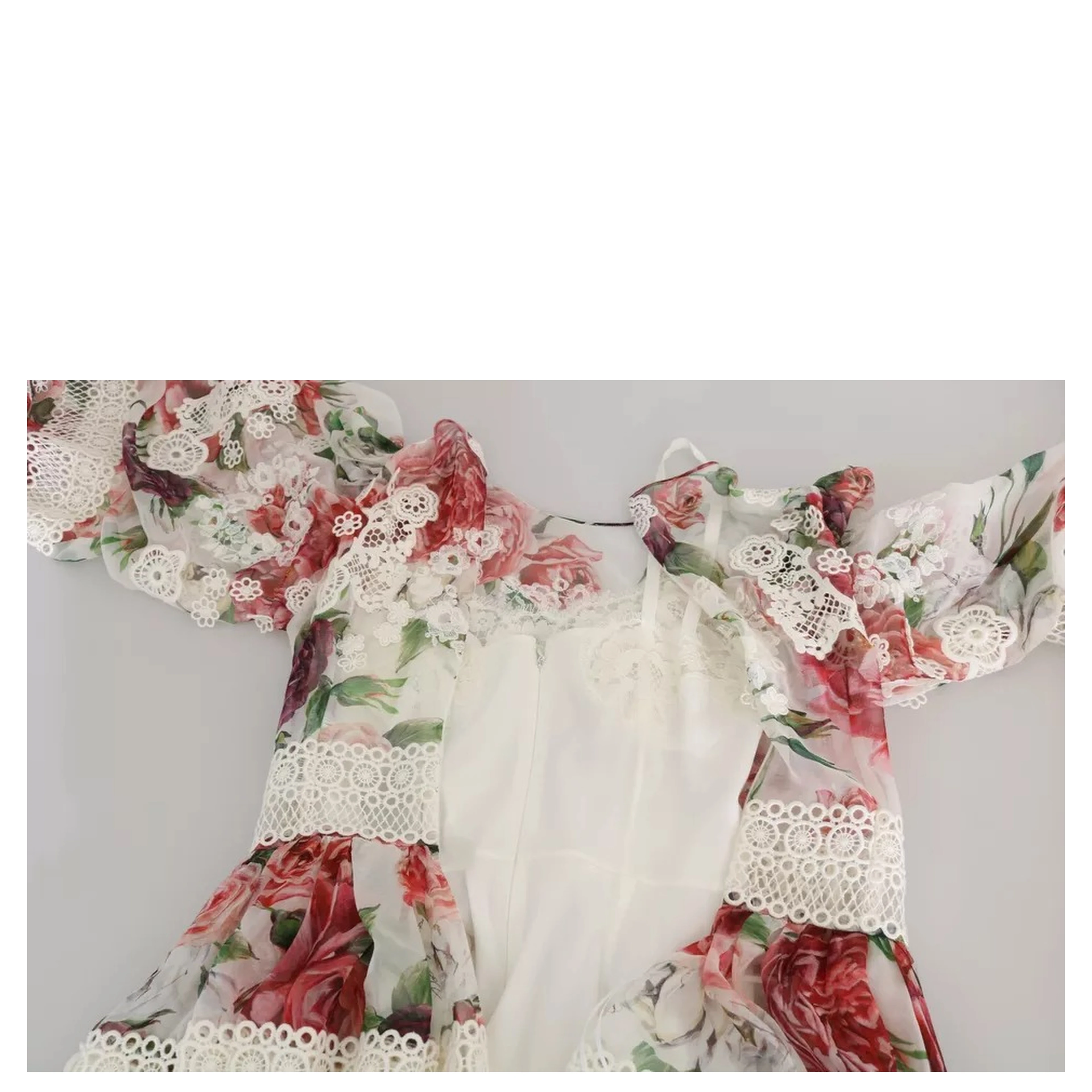 Multicolor Floral Maxi Sheath Dress