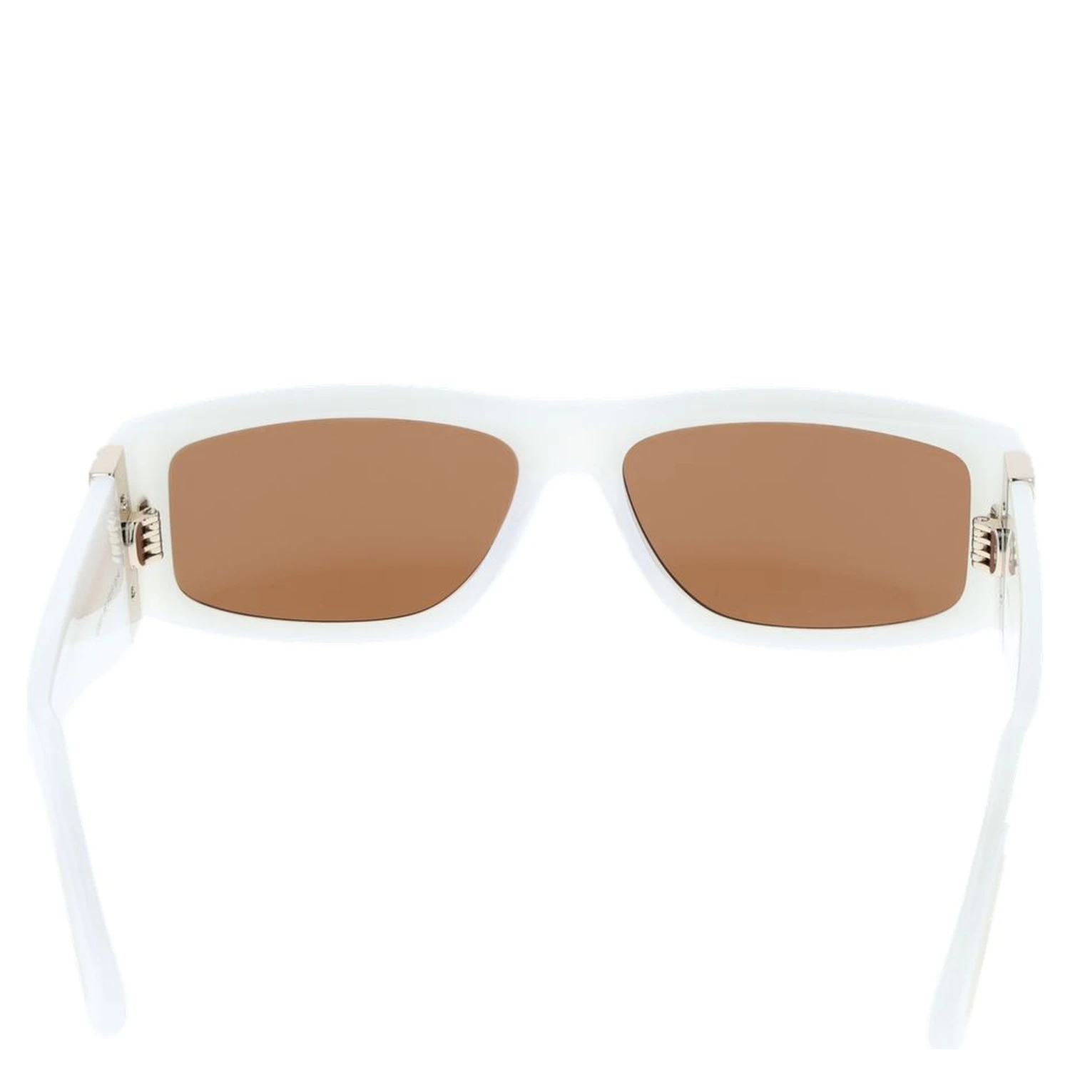 White Acetate Sunglasses