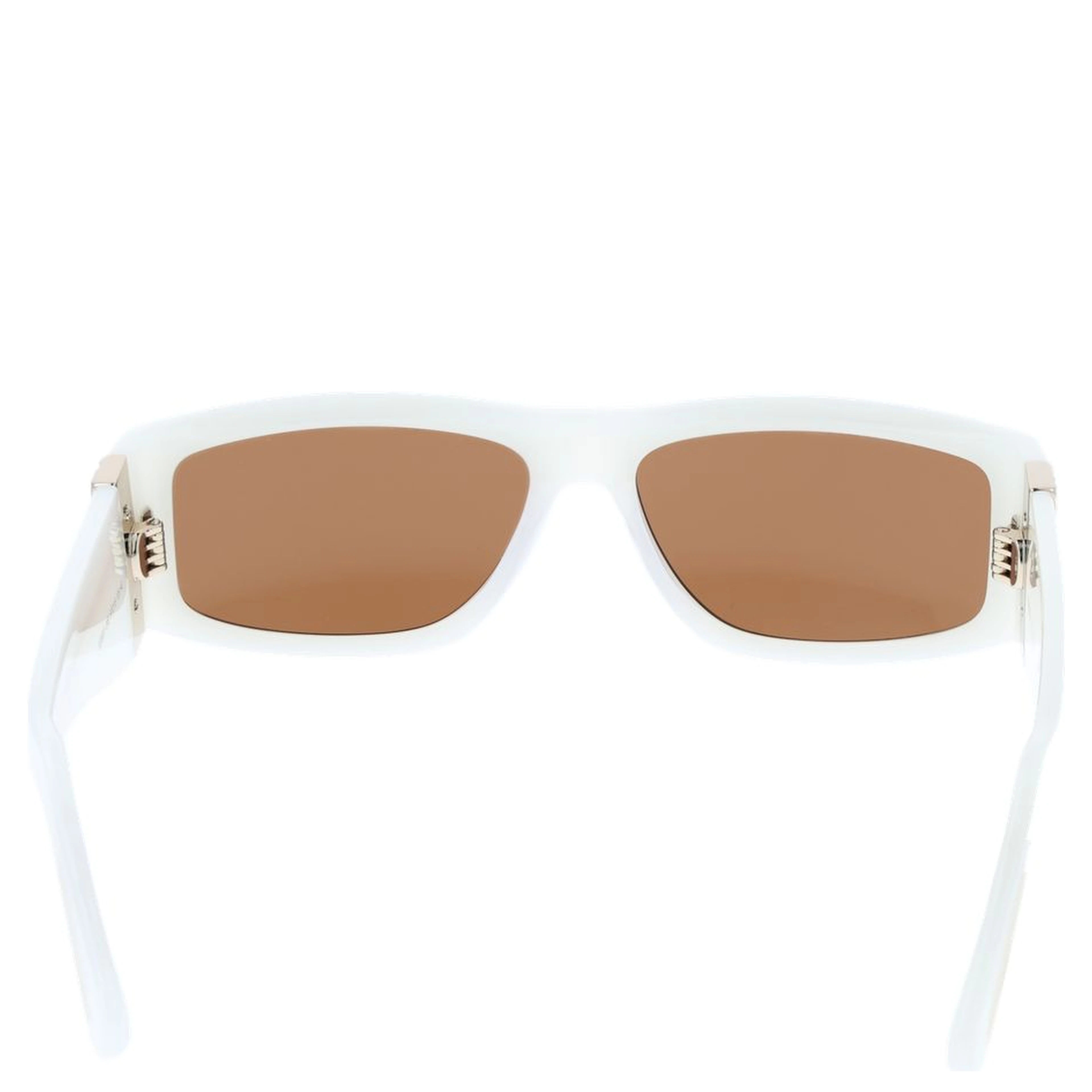 White Acetate Sunglasses