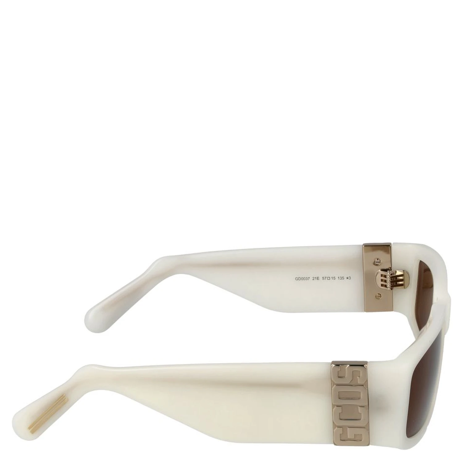 White Acetate Sunglasses