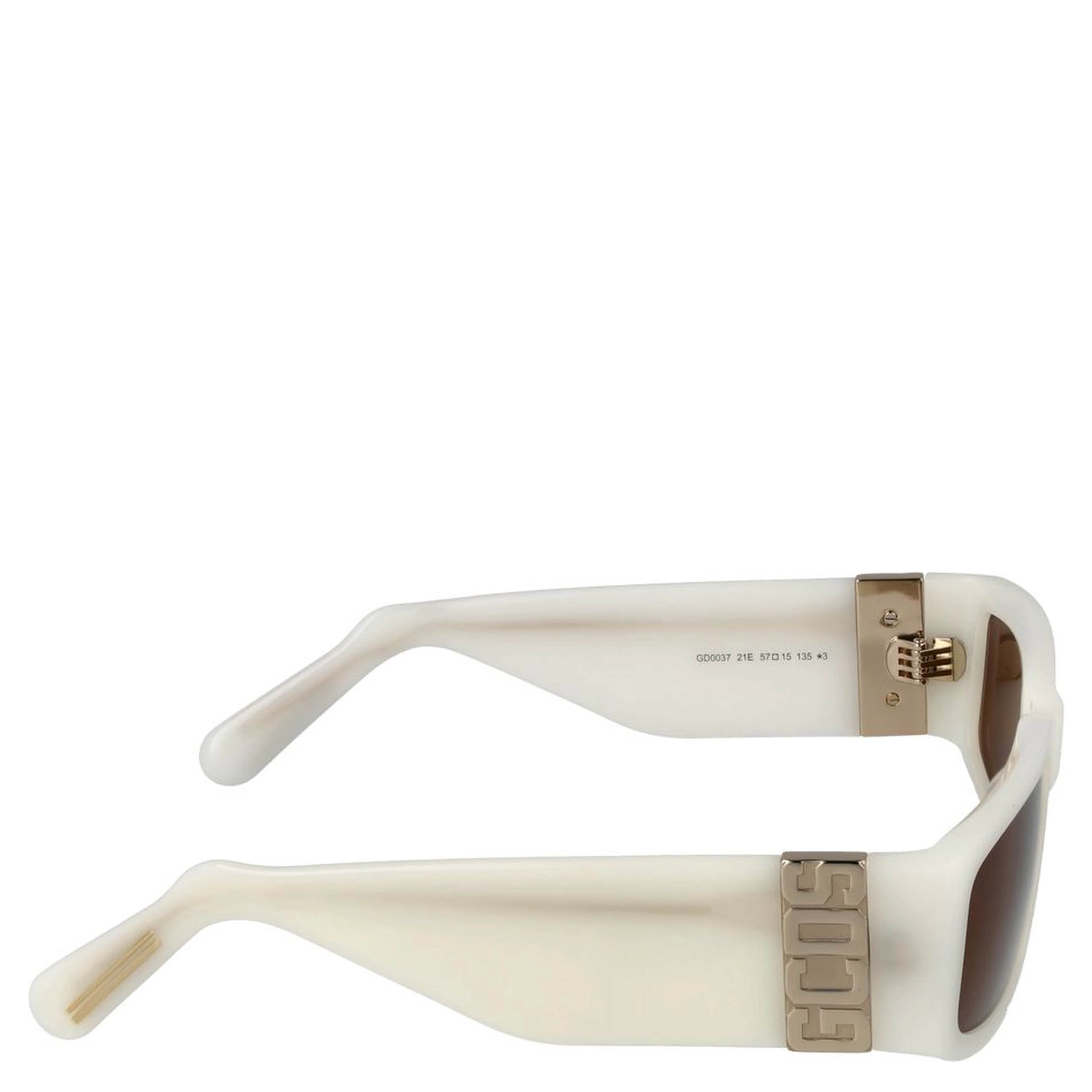 White Acetate Sunglasses