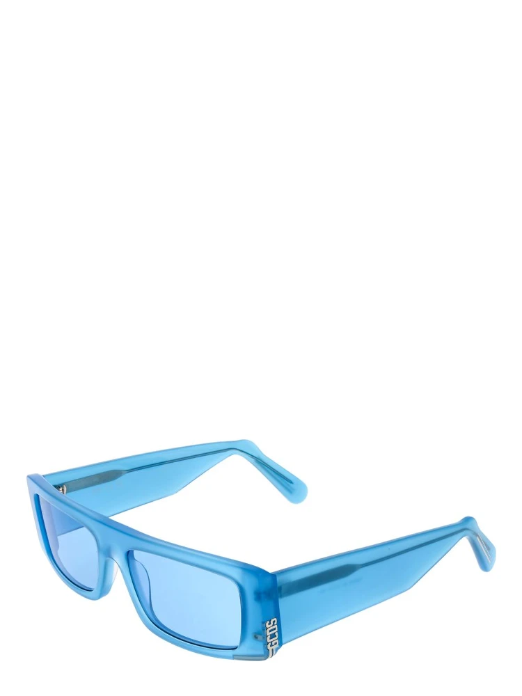Blue Plastic Sunglasses