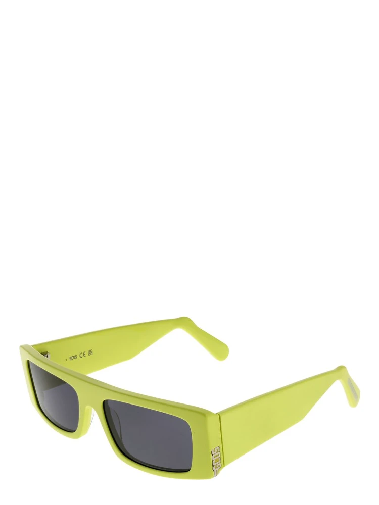 Green Plastic Sunglasses