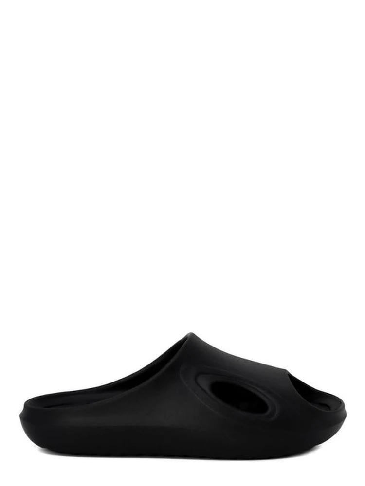 Black Polyethylene Slippers