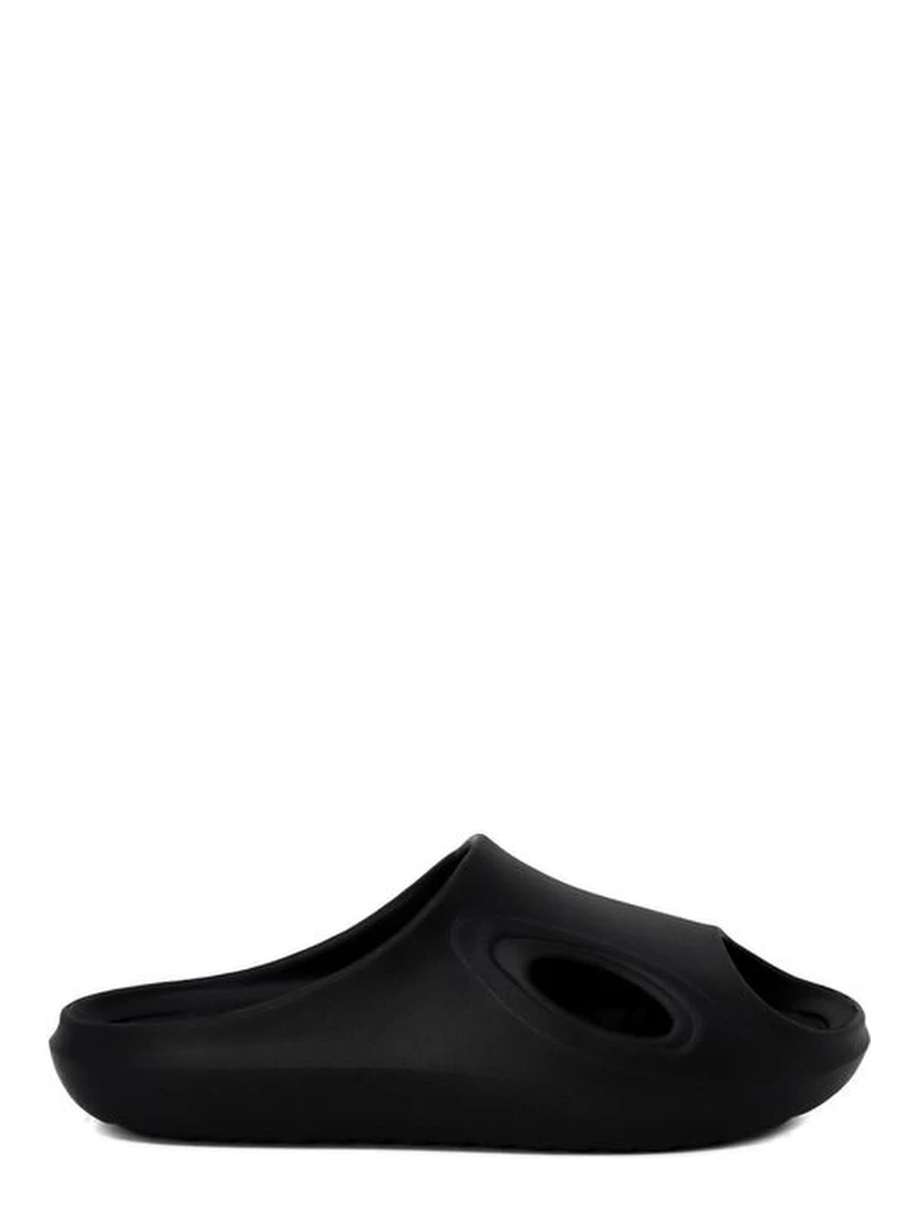 Black Polyethylene Slippers