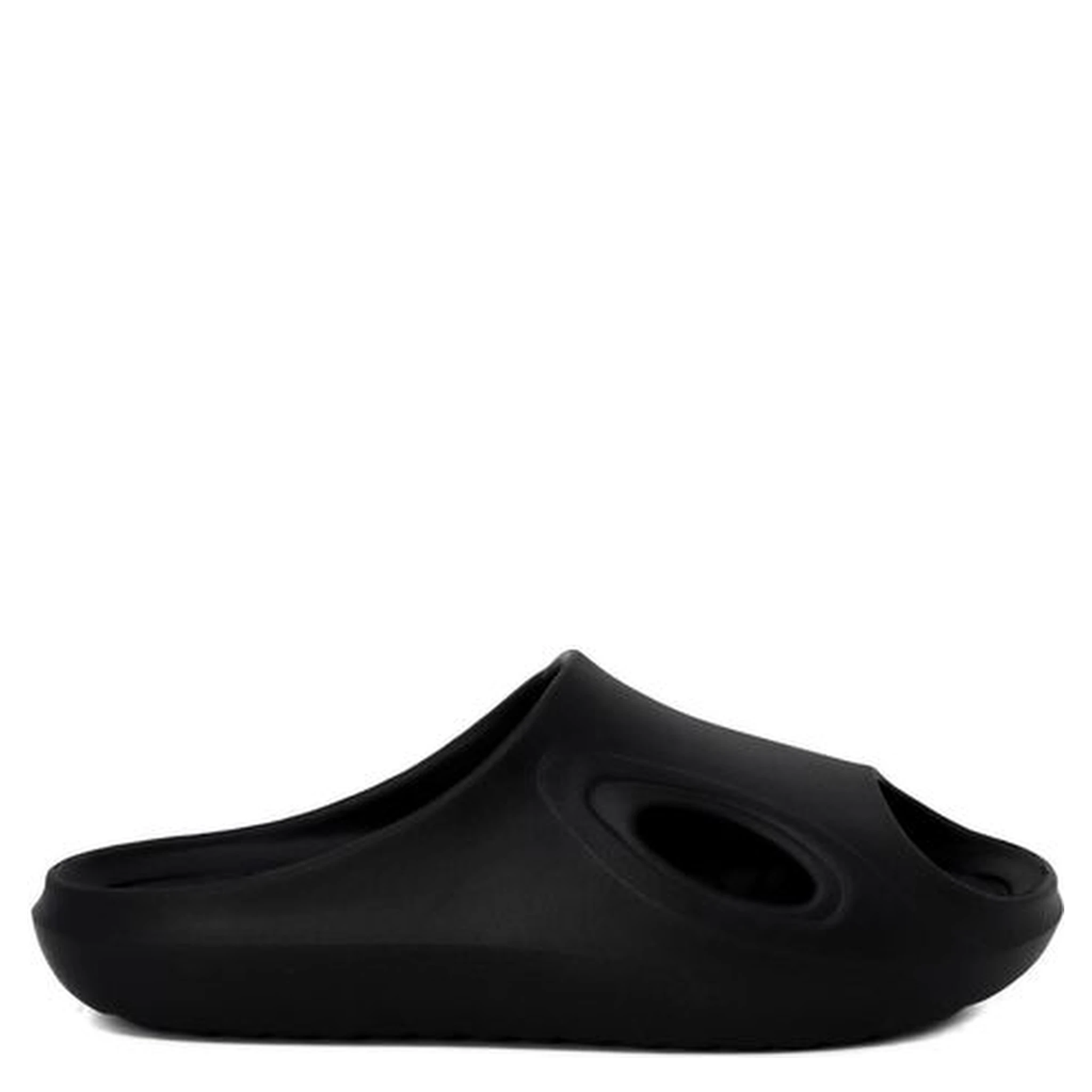 Black Polyethylene Slippers