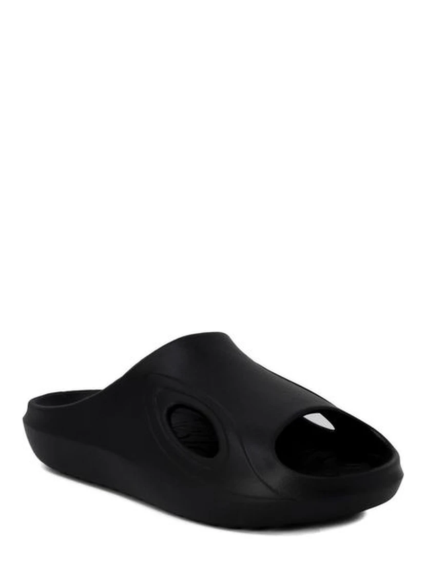 Black Polyethylene Slippers