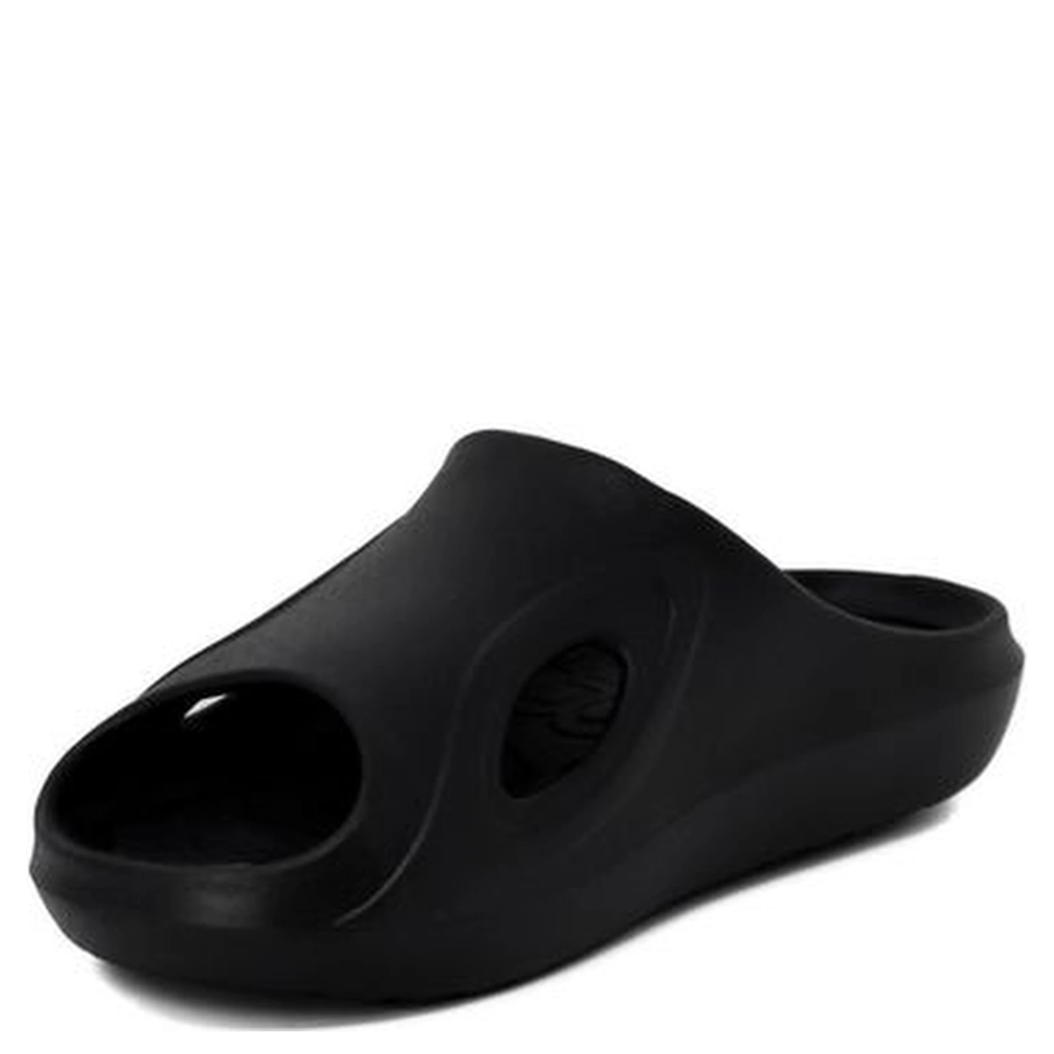 Black Polyethylene Slippers