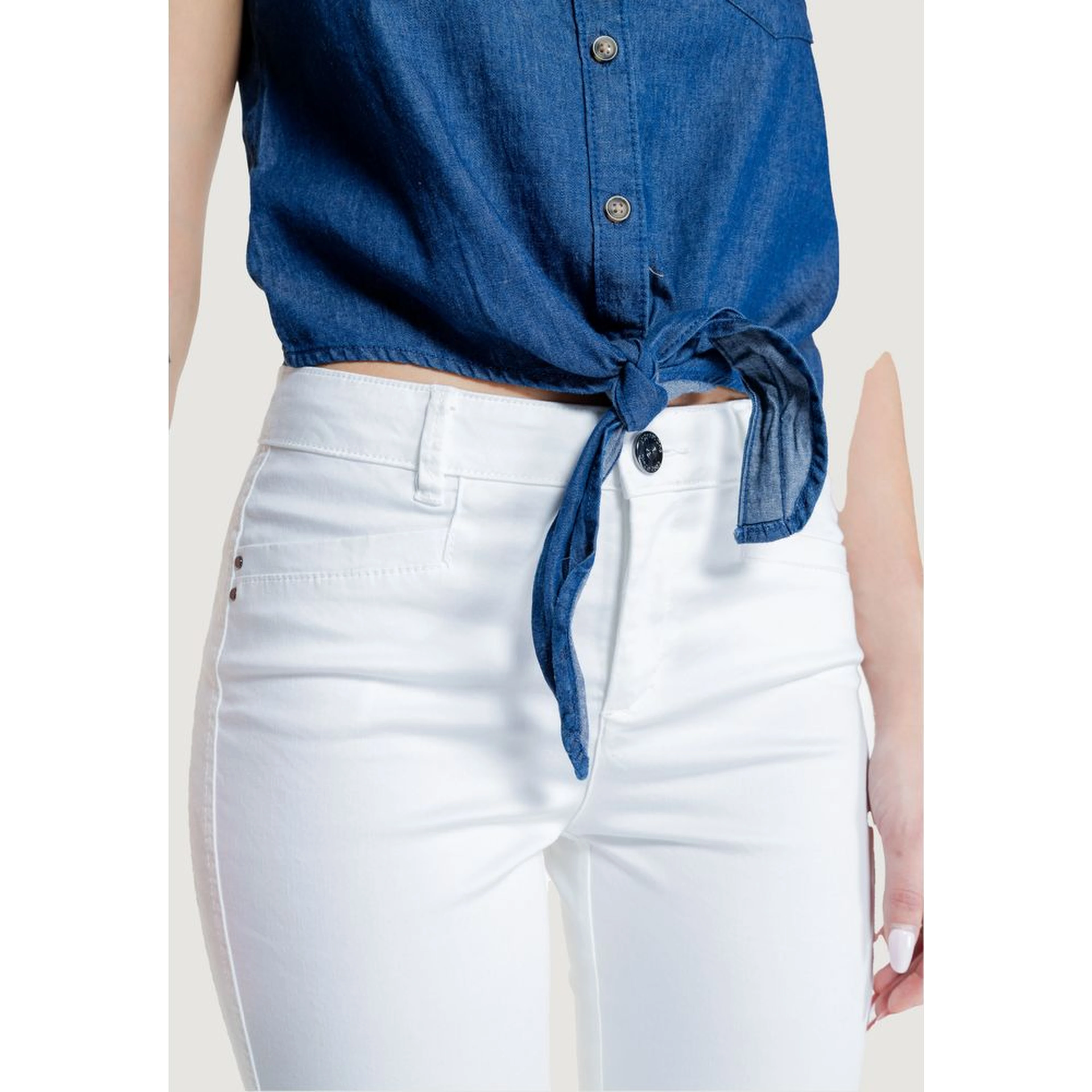 White Cotton Pant