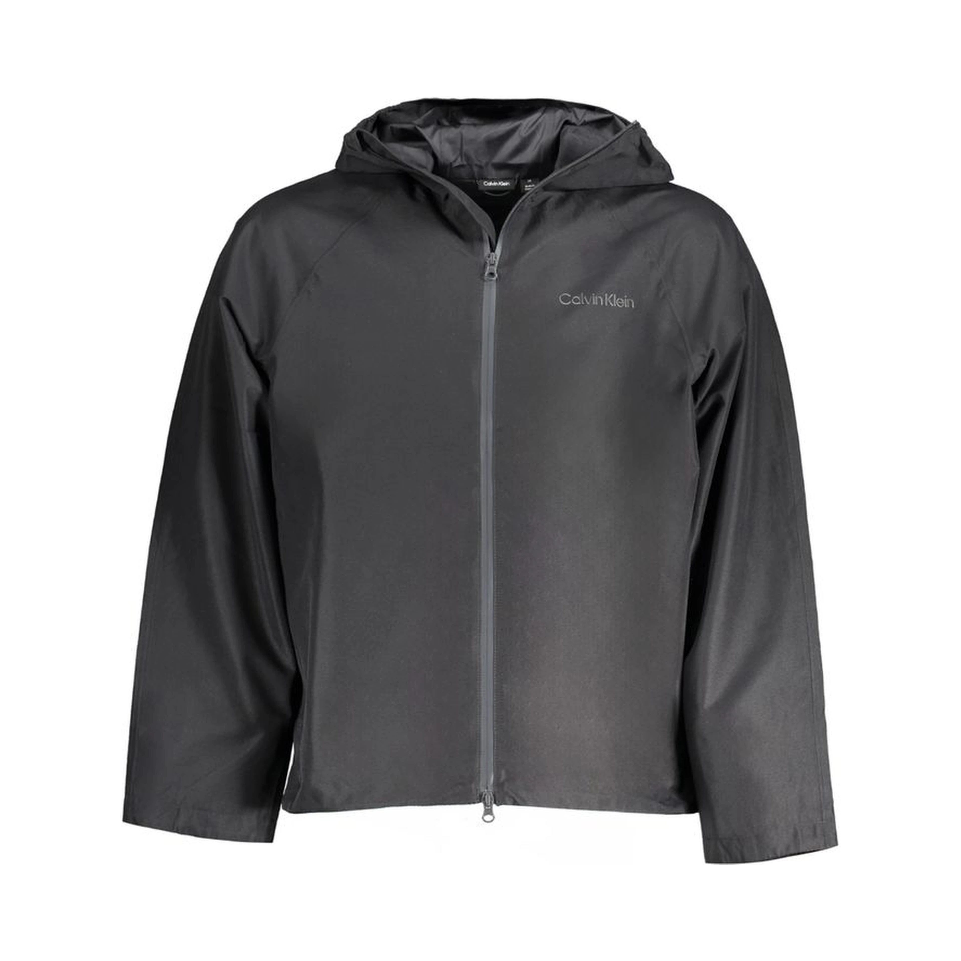 Black Polyester Jackets & Coat