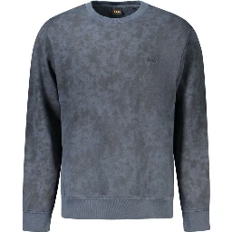 Blue Cotton Sweatshirt