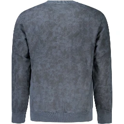 Blue Cotton Sweatshirt