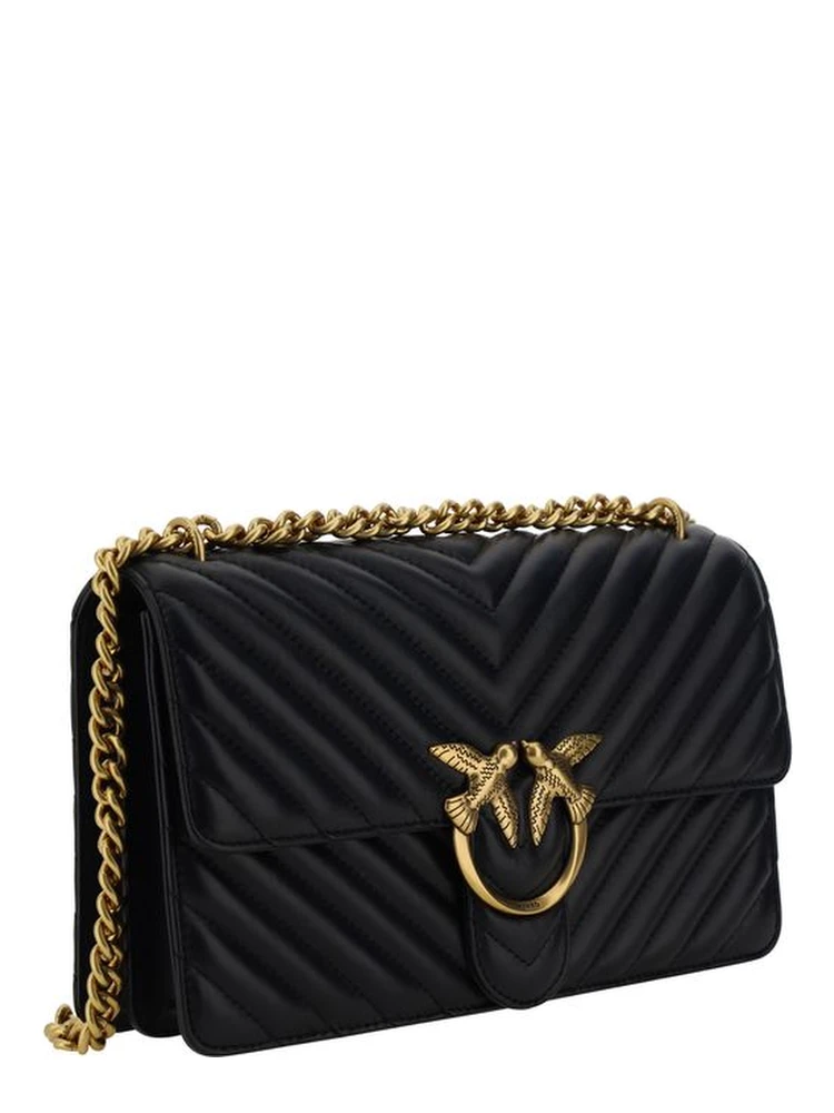 Black Calf Leather Bos Taurus Shoulder Bag alternative