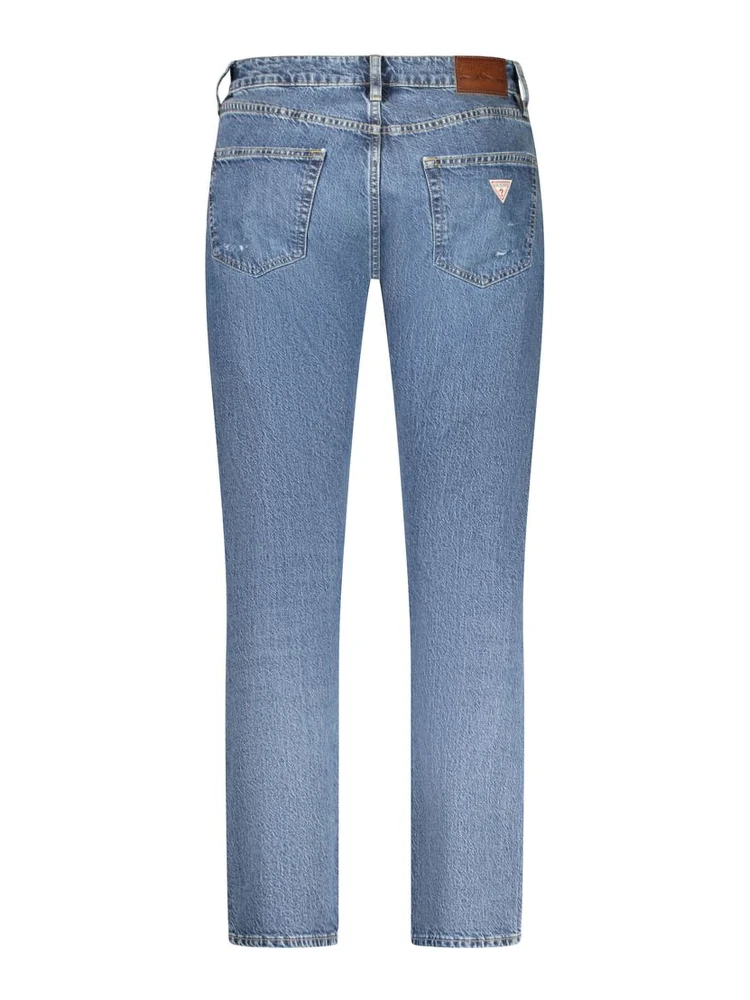 Blue Cotton Jeans Denim alternative