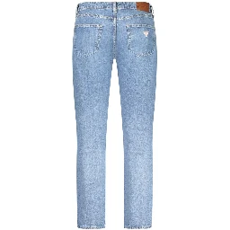 Blue Cotton Jeans Denim