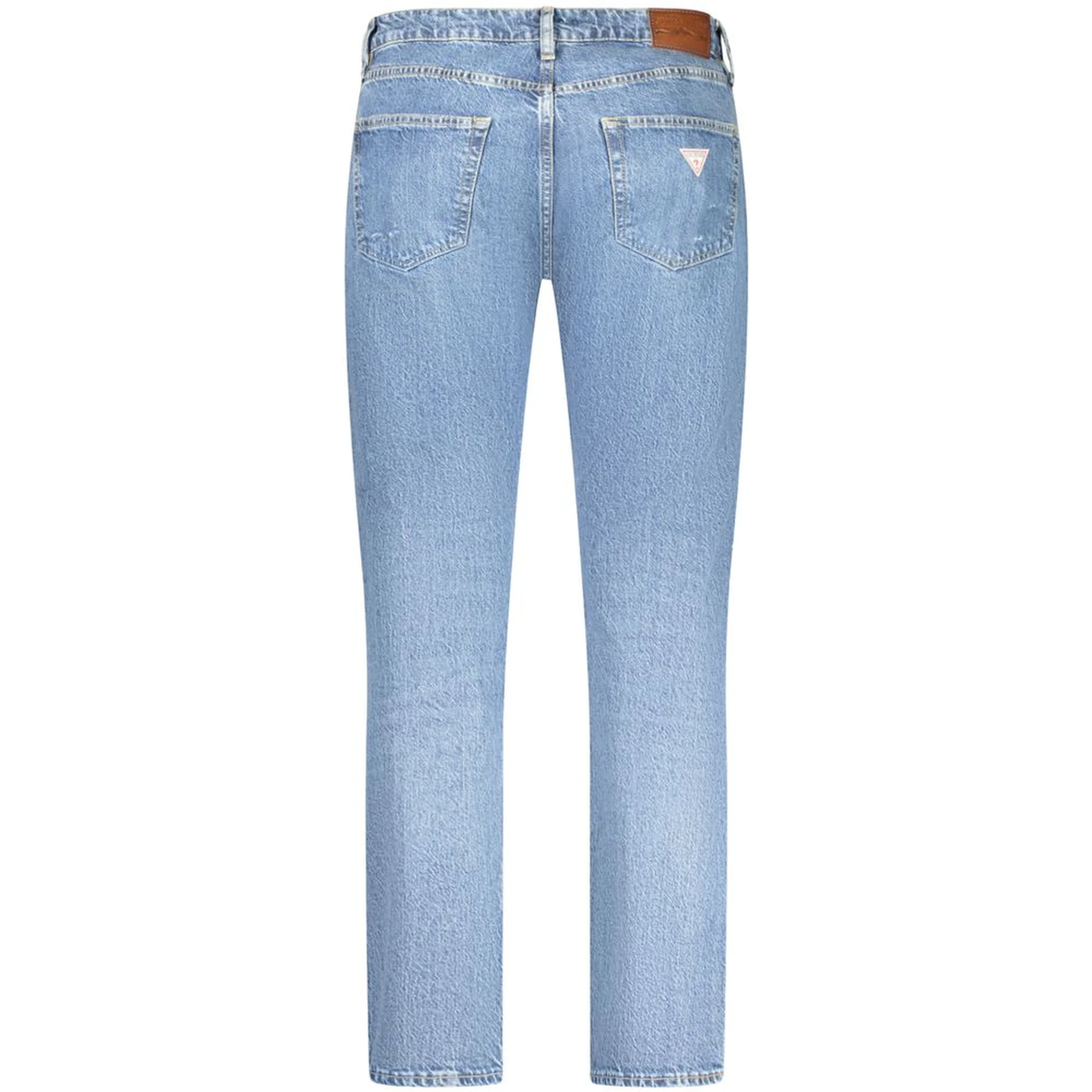 Blue Cotton Jeans Denim